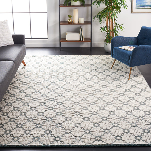 Safavieh Vermont Vrm303Y Ivory/Green Rug.