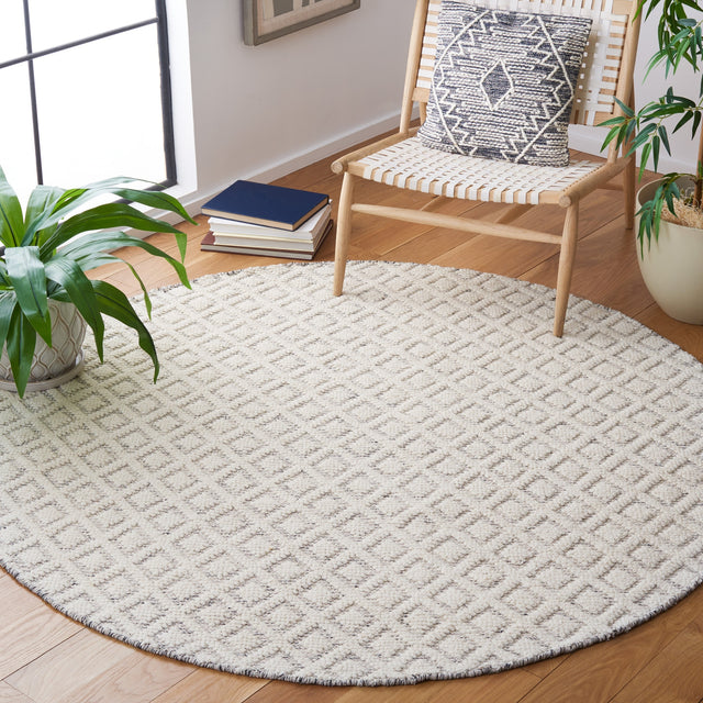 Safavieh Vermont Vrm304F Ivory/Grey Rug.
