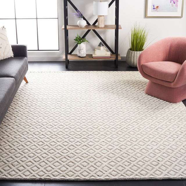 Safavieh Vermont Vrm304F Ivory/Grey Rug.