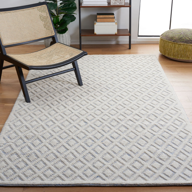 Safavieh Vermont Vrm304L Ivory/Light Blue Rug.