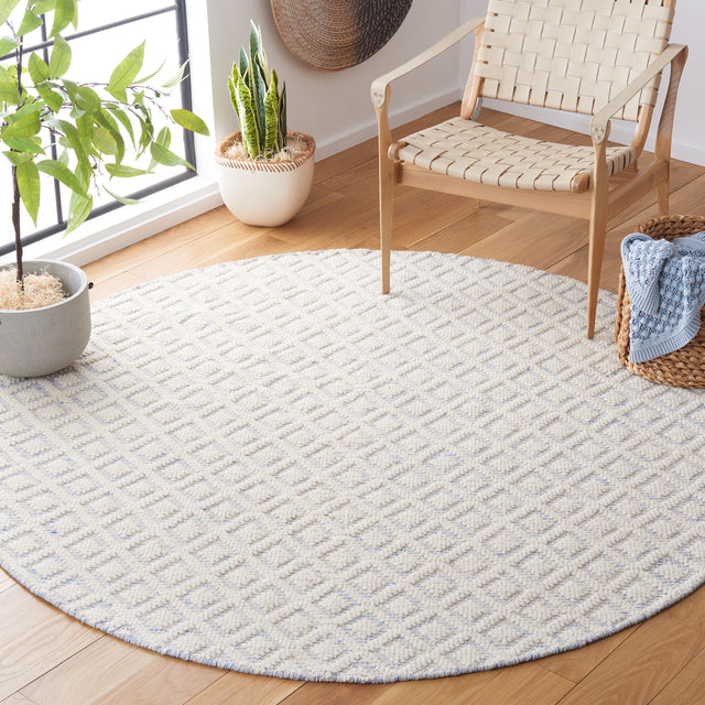 Safavieh Vermont Vrm304L Ivory/Light Blue Rug.