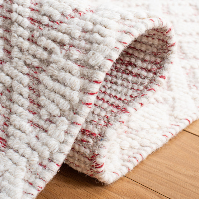 Safavieh Vermont Vrm304Q Ivory/Red Rug.