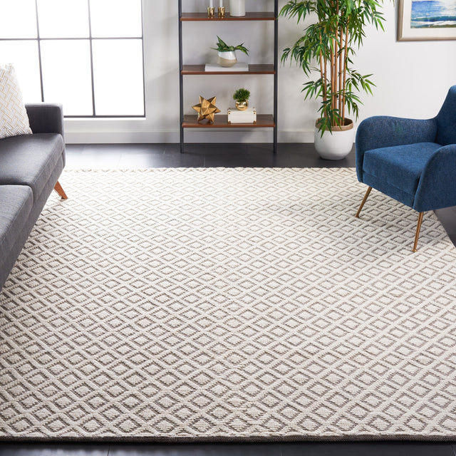 Safavieh Vermont Vrm304T Ivory/Brown Rug.