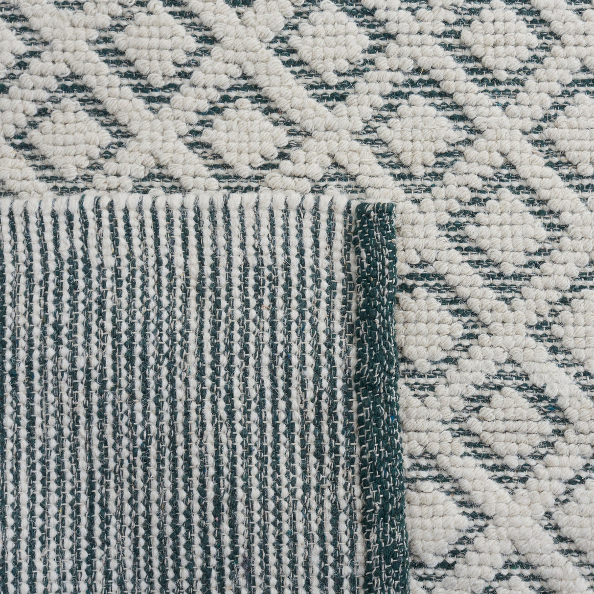 Safavieh Vermont Vrm304Y Ivory/Green Rug.