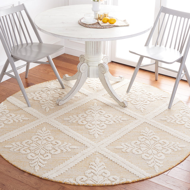 Safavieh Vermont Vrm306D Ivory/Gold Rug.