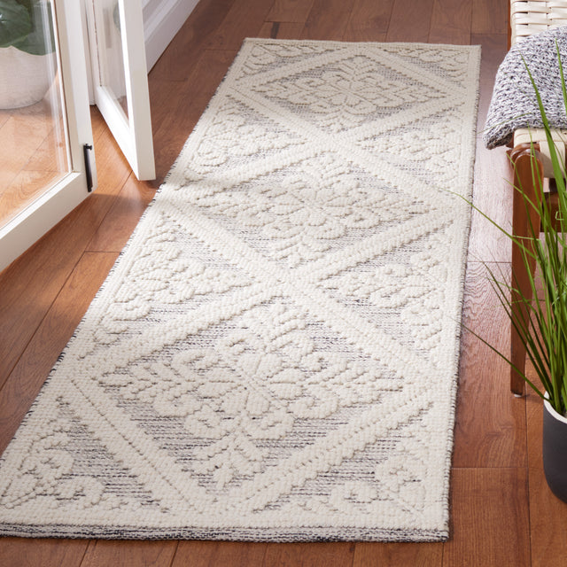 Safavieh Vermont Vrm306F Ivory/Grey Rug.