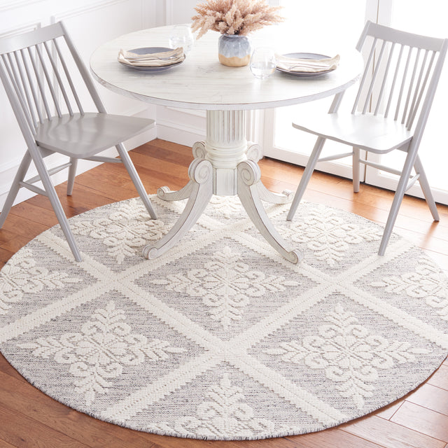 Safavieh Vermont Vrm306F Ivory/Grey Rug.
