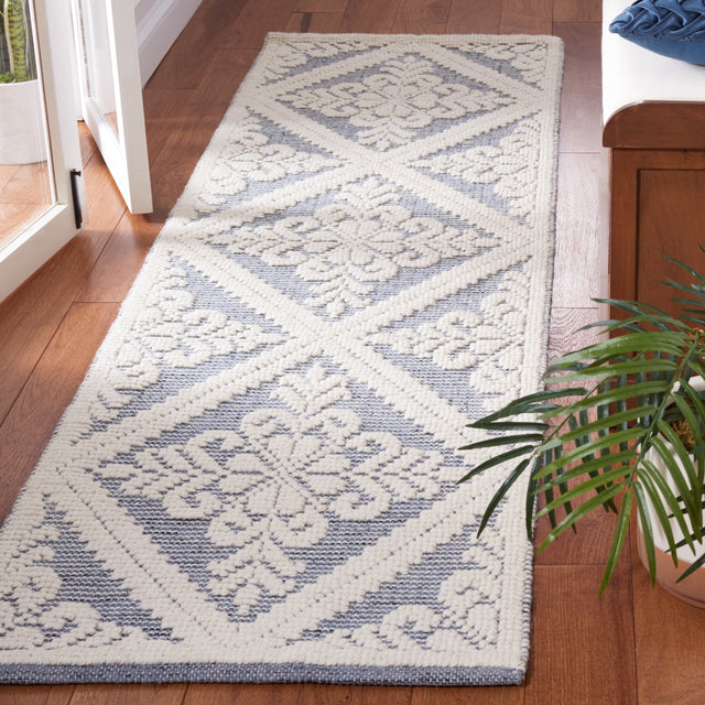Safavieh Vermont Vrm306M Ivory/Blue Rug.