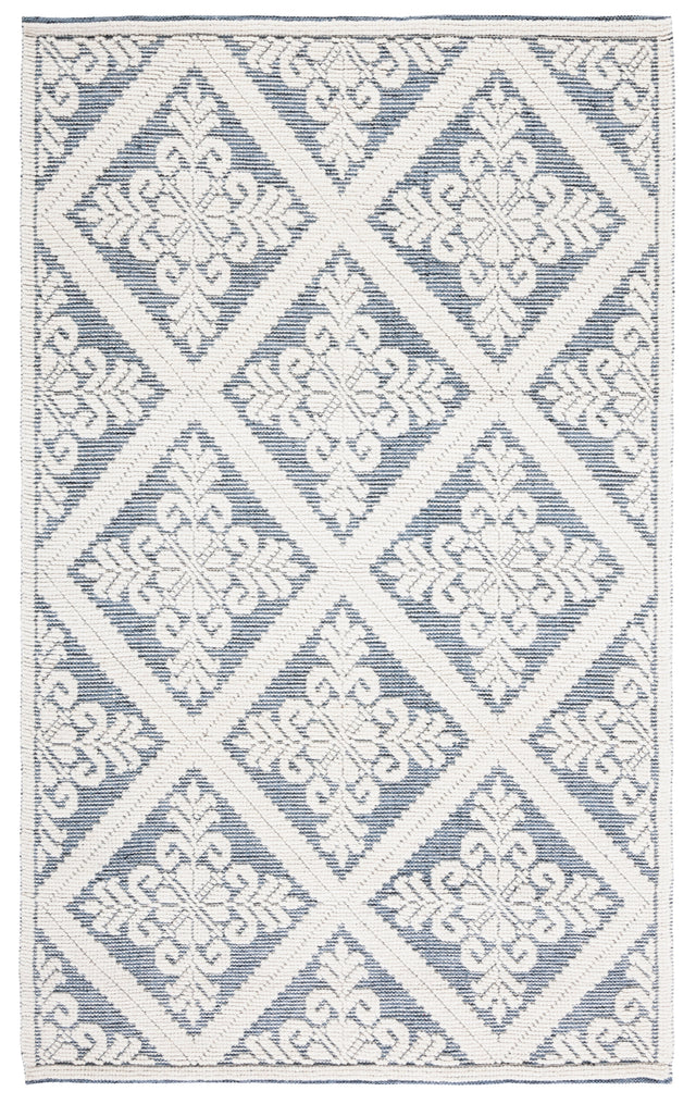 Safavieh Vermont Vrm306M Ivory/Blue Rug.