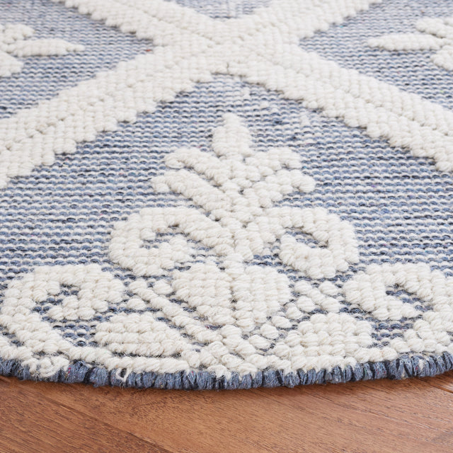 Safavieh Vermont Vrm306M Ivory/Blue Rug.