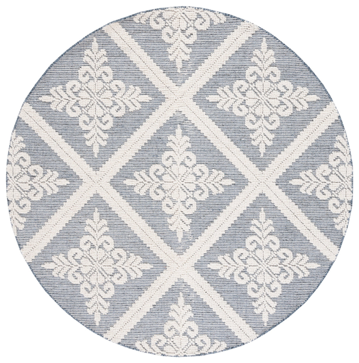 Safavieh Vermont Vrm306M Ivory/Blue Rug.