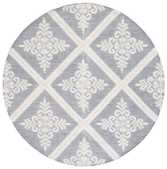 Safavieh Vermont Vrm306M Ivory/Blue Rug.