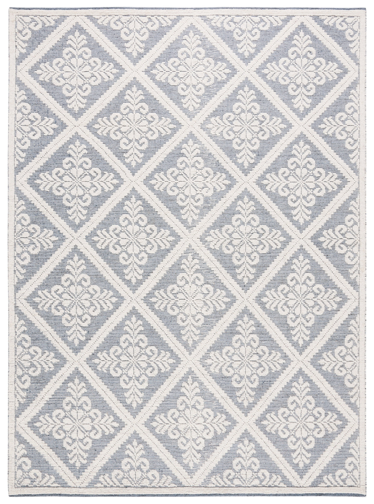 Safavieh Vermont Vrm306M Ivory/Blue Rug.