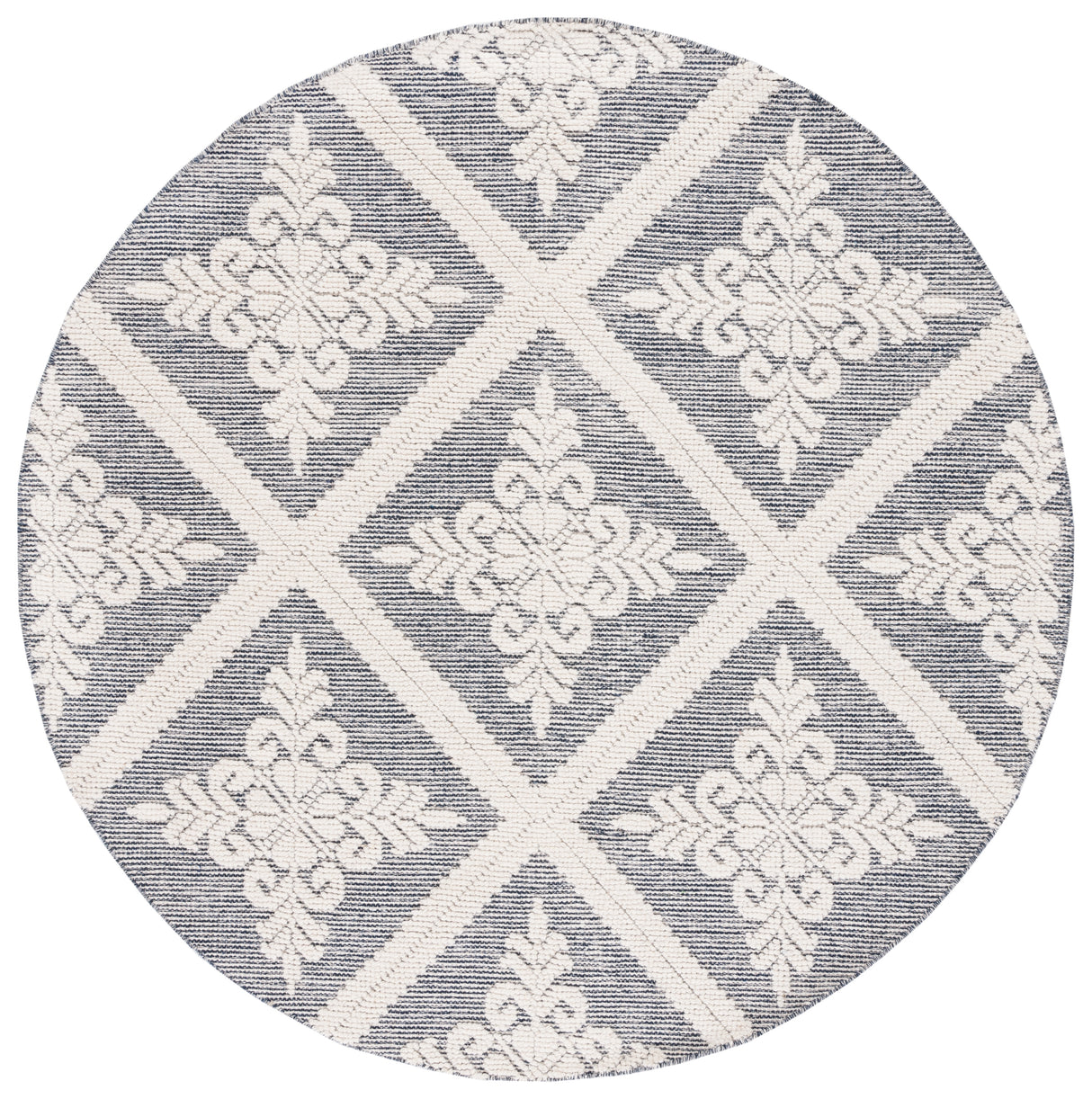 Safavieh Vermont Vrm306N Ivory/Navy Rug.