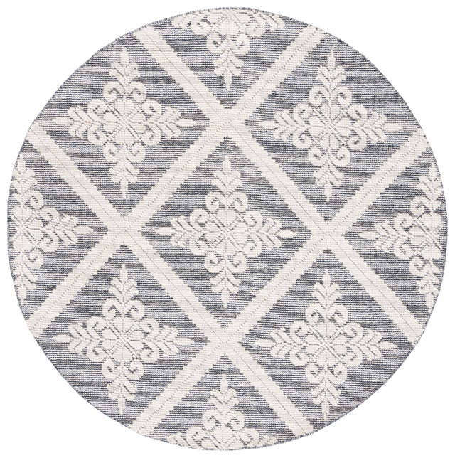 Safavieh Vermont Vrm306N Ivory/Navy Rug.
