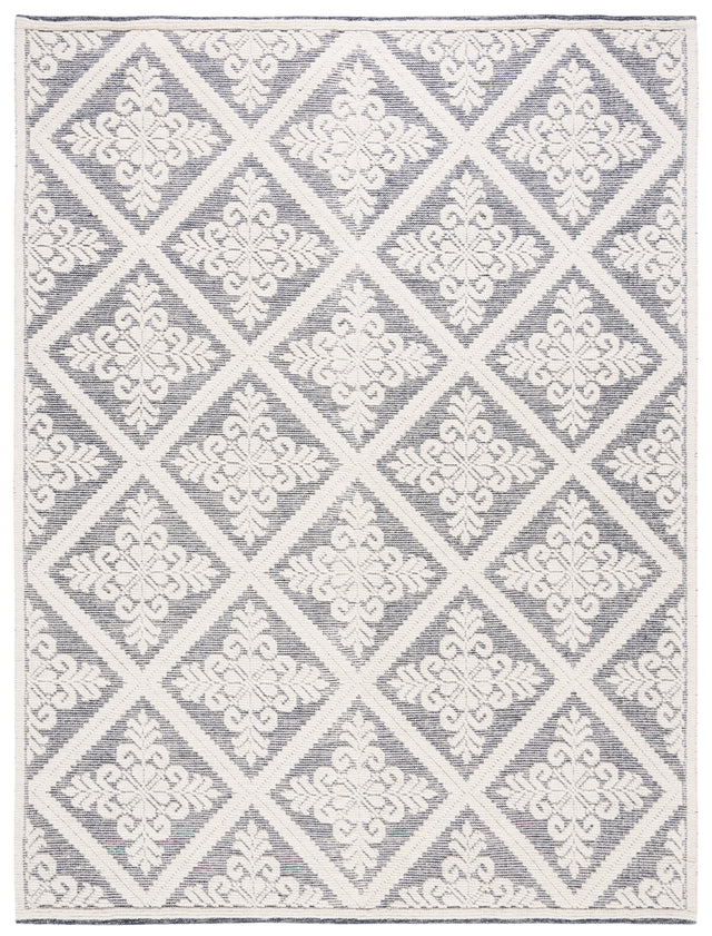 Safavieh Vermont Vrm306N Ivory/Navy Rug.
