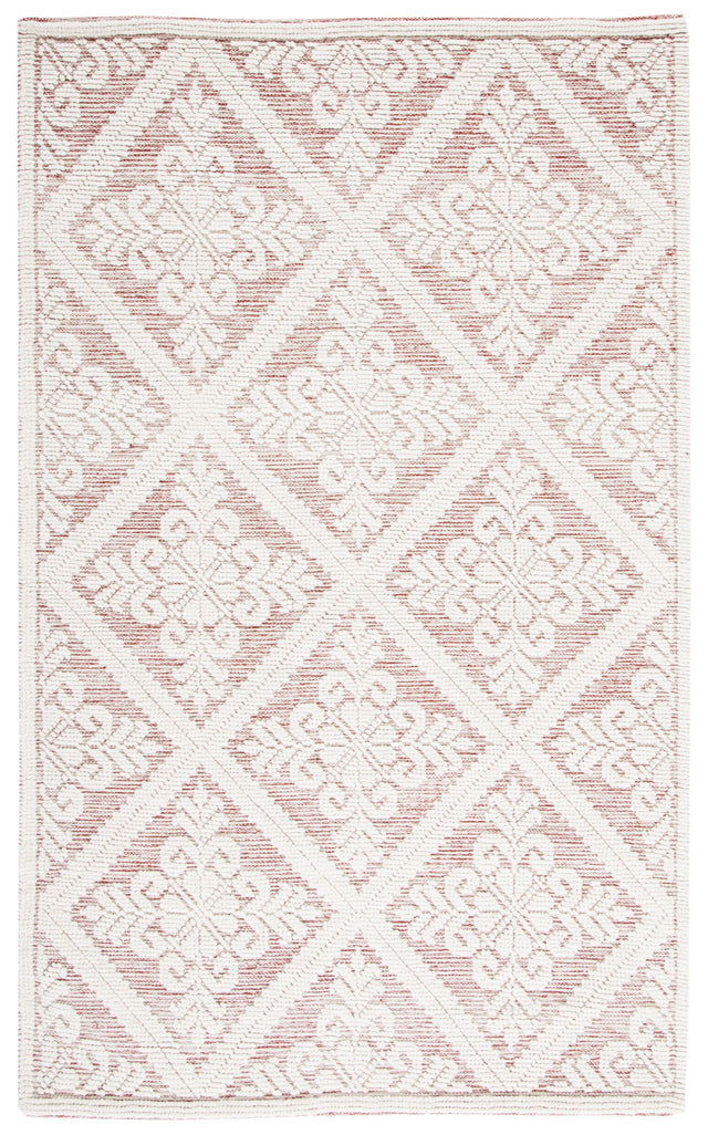 Safavieh Vermont Vrm306Q Ivory/Red Rug.