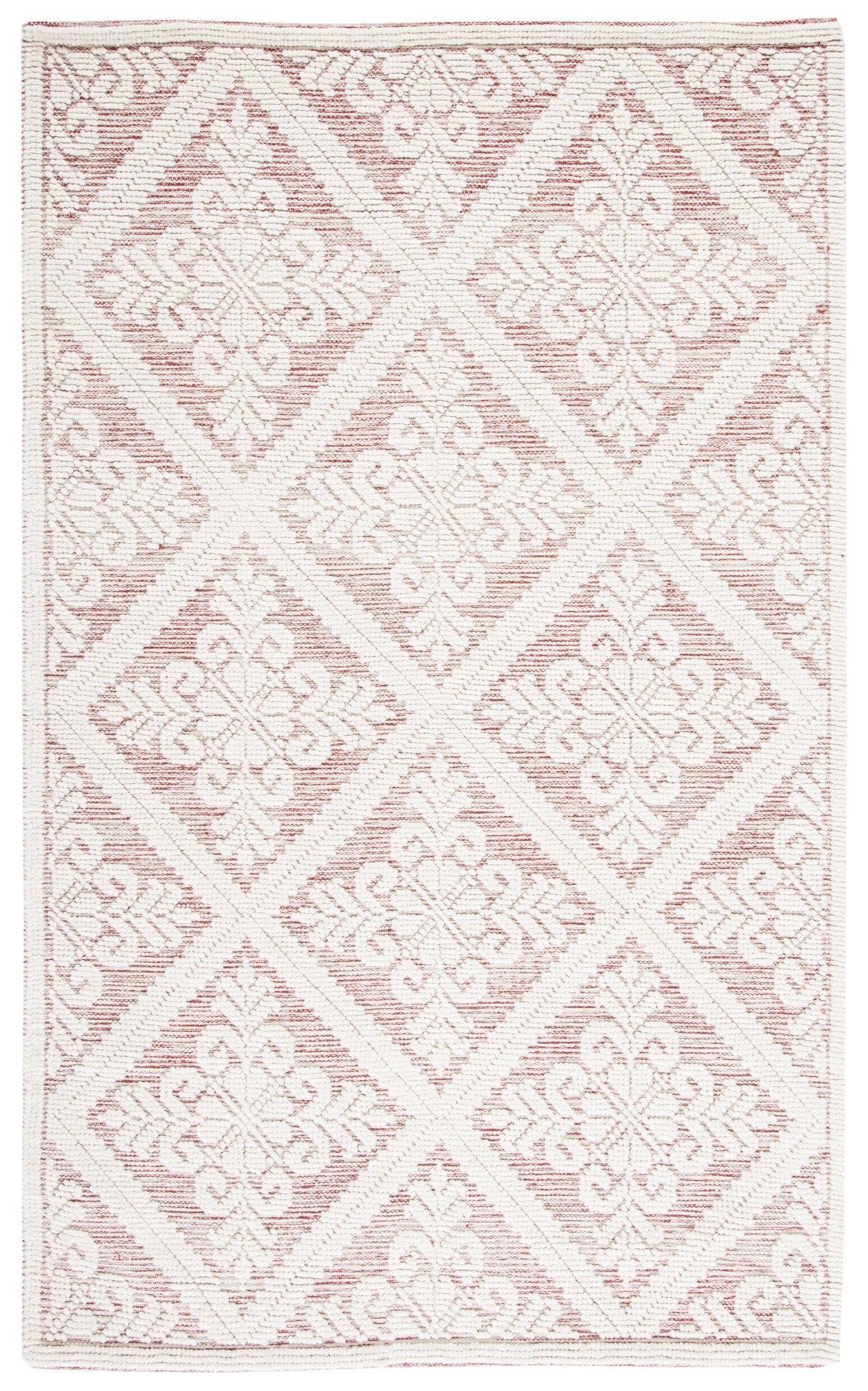 Safavieh Vermont Vrm306Q Ivory/Red Rug.