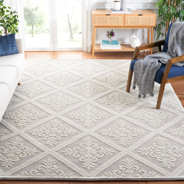 Safavieh Vermont Vrm306Q Ivory/Red Rug.