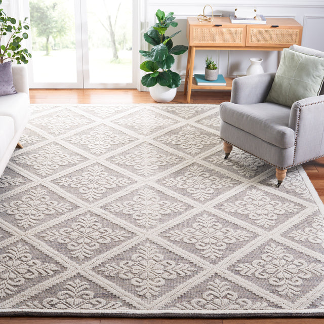 Safavieh Vermont Vrm306T Ivory/Brown Rug.