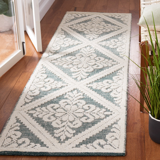 Safavieh Vermont Vrm306Y Ivory/Green Rug.