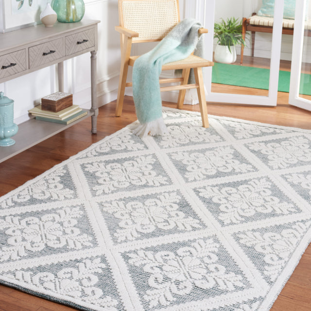 Safavieh Vermont Vrm306Y Ivory/Green Rug.