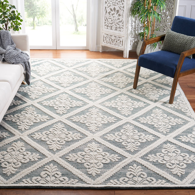 Safavieh Vermont Vrm306Y Ivory/Green Rug.