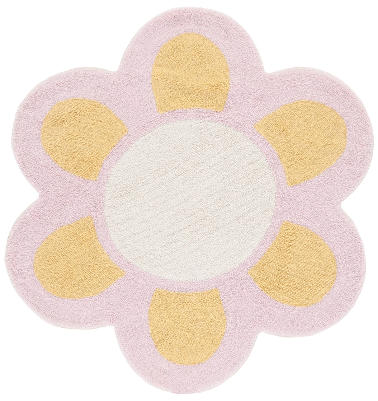 Safavieh Machine Washable Vermont Vrm475D Gold/Light Pink Rug.