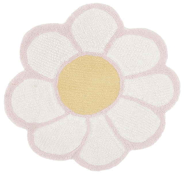 Safavieh Machine Washable Vermont Vrm476A Ivory/Light Pink Rug.