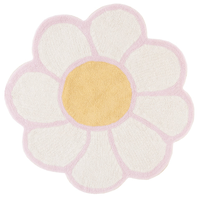 Safavieh Machine Washable Vermont Vrm476A Ivory/Light Pink Rug.