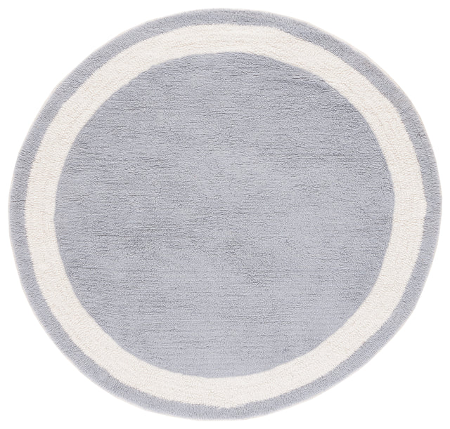 Safavieh Machine Washable Vermont Vrm477F Grey/Ivory Rug.