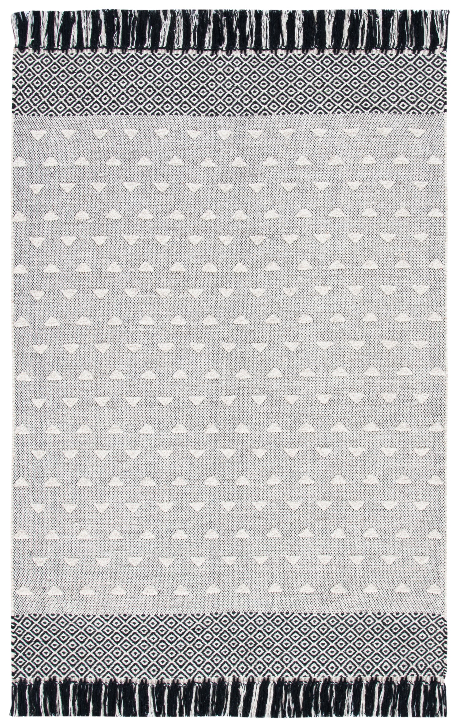 Safavieh Vermont Vrm503A Ivory/Black Rugs.