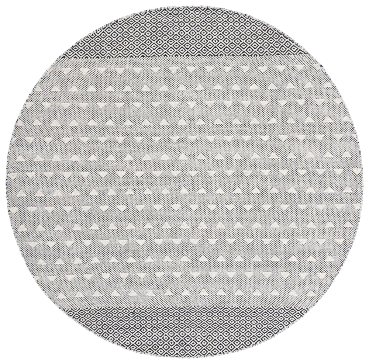 Safavieh Vermont Vrm503A Ivory/Black Rugs.