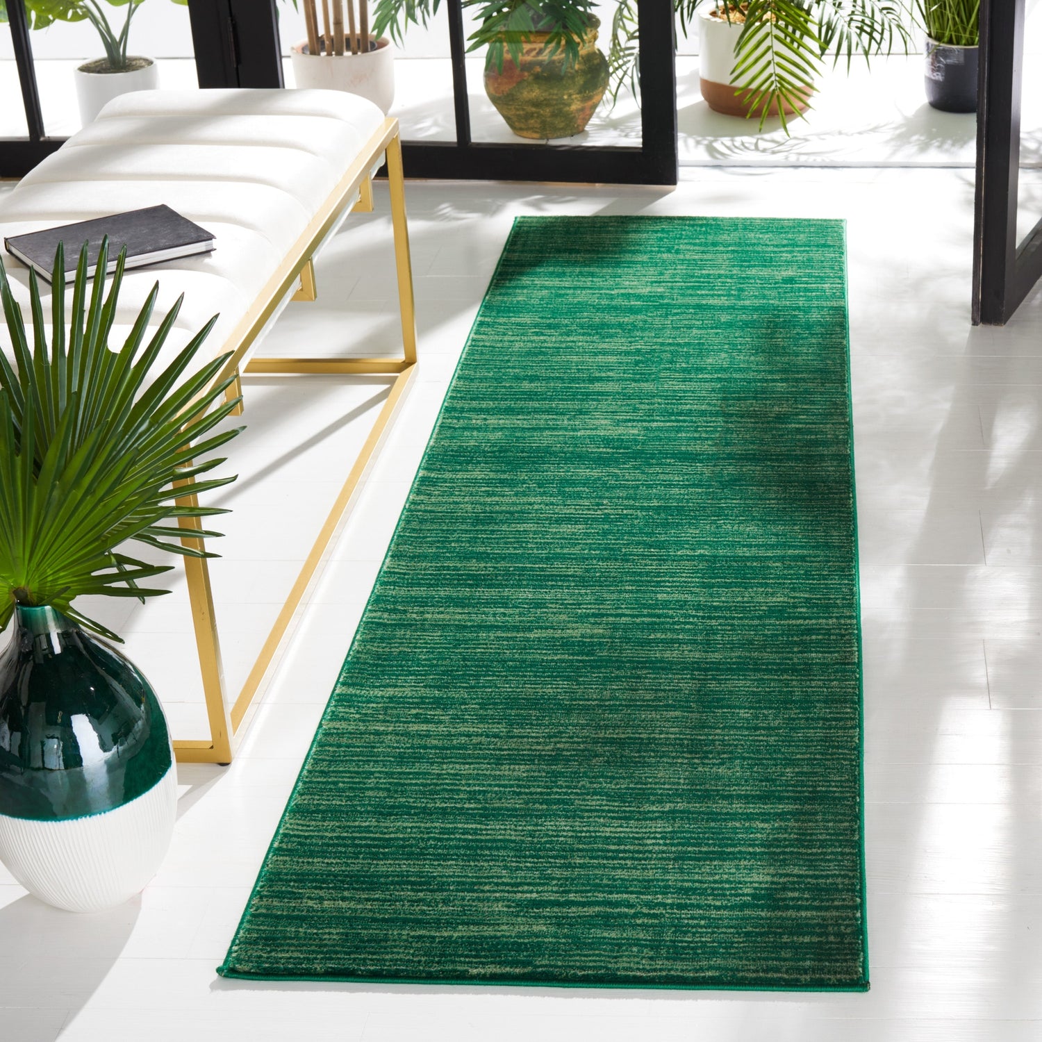Safavieh Vision Vsn606Y Dark Green Rug.