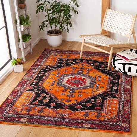 Safavieh Vintage Hamadan Vth204P Orange/Black Rugs.