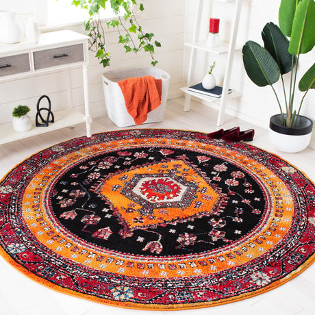 Safavieh Vintage Hamadan Vth204P Orange/Black Rugs.