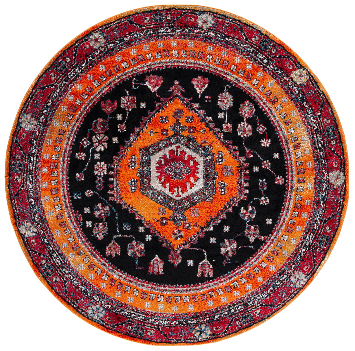 Safavieh Vintage Hamadan Vth204P Orange/Black Rugs.