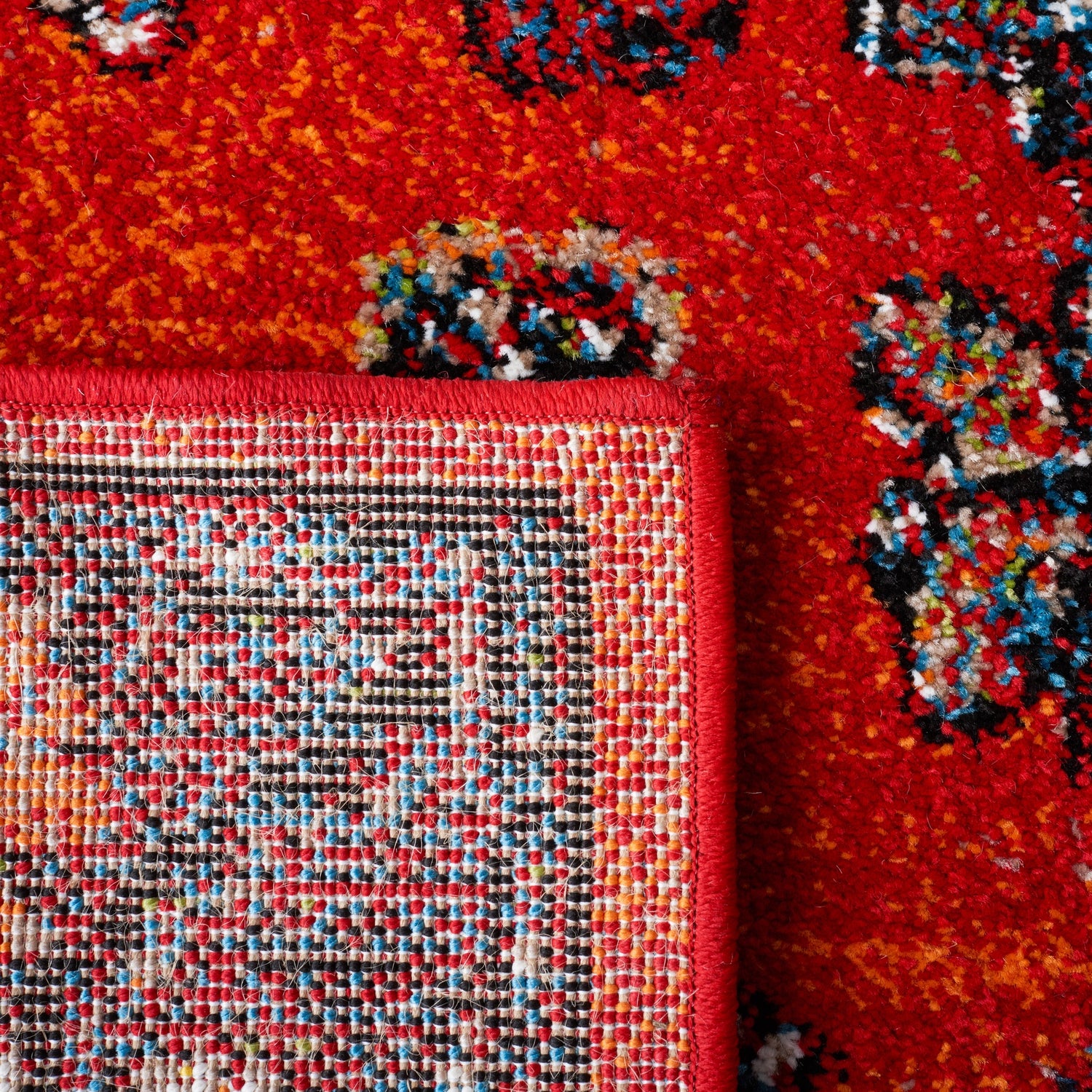 Safavieh Vintage Hamadan Vth204Q Red/Black Rugs.