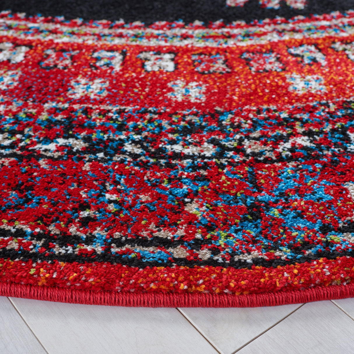 Safavieh Vintage Hamadan Vth204Q Red/Black Rugs.
