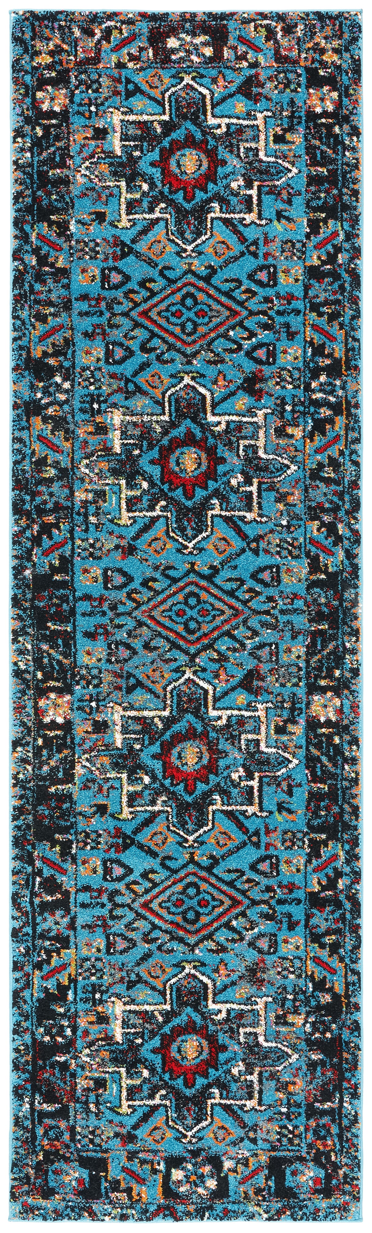 Safavieh Vintage Hamadan Vth211M Light Blue/Black Rugs.