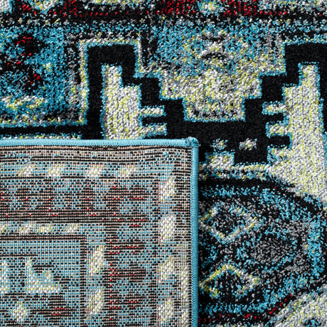 Safavieh Vintage Hamadan Vth213M Light Blue/Black Rugs.