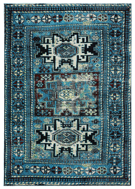 Safavieh Vintage Hamadan Vth213M Light Blue/Black Rugs.