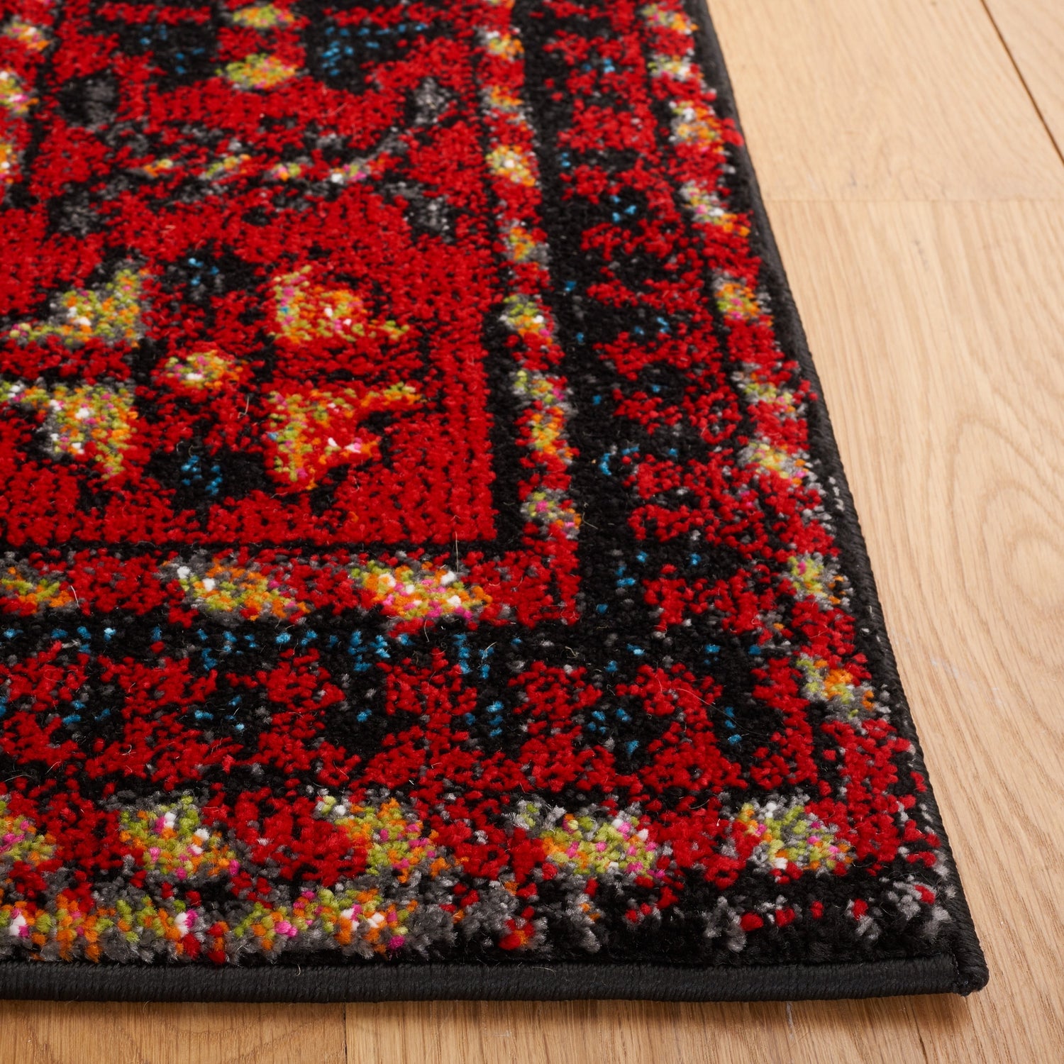 Safavieh Vintage Hamadan Vth213Q Red/Light Blue Rugs.