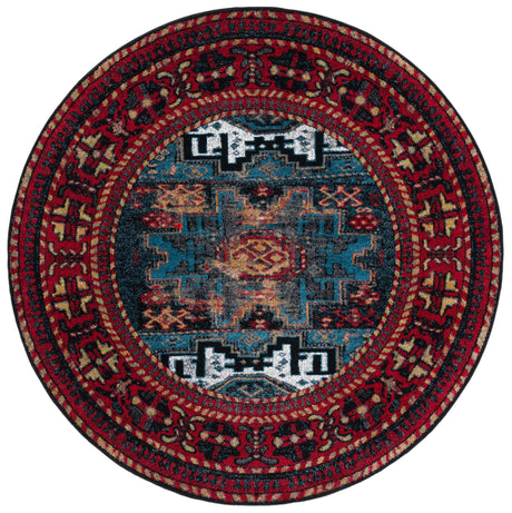 Safavieh Vintage Hamadan Vth213Q Red/Light Blue Rugs.