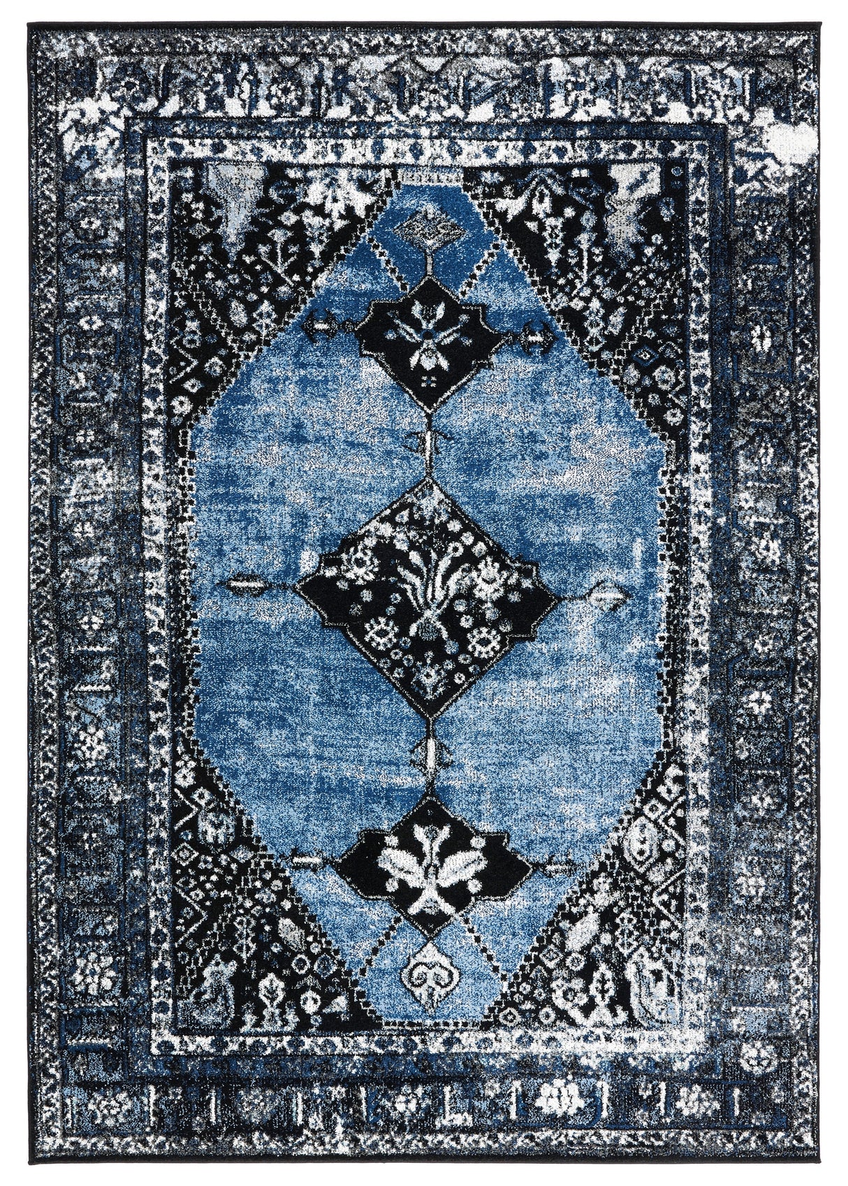 Safavieh Vintage Hamadan Vth217M Blue/Grey Rugs.