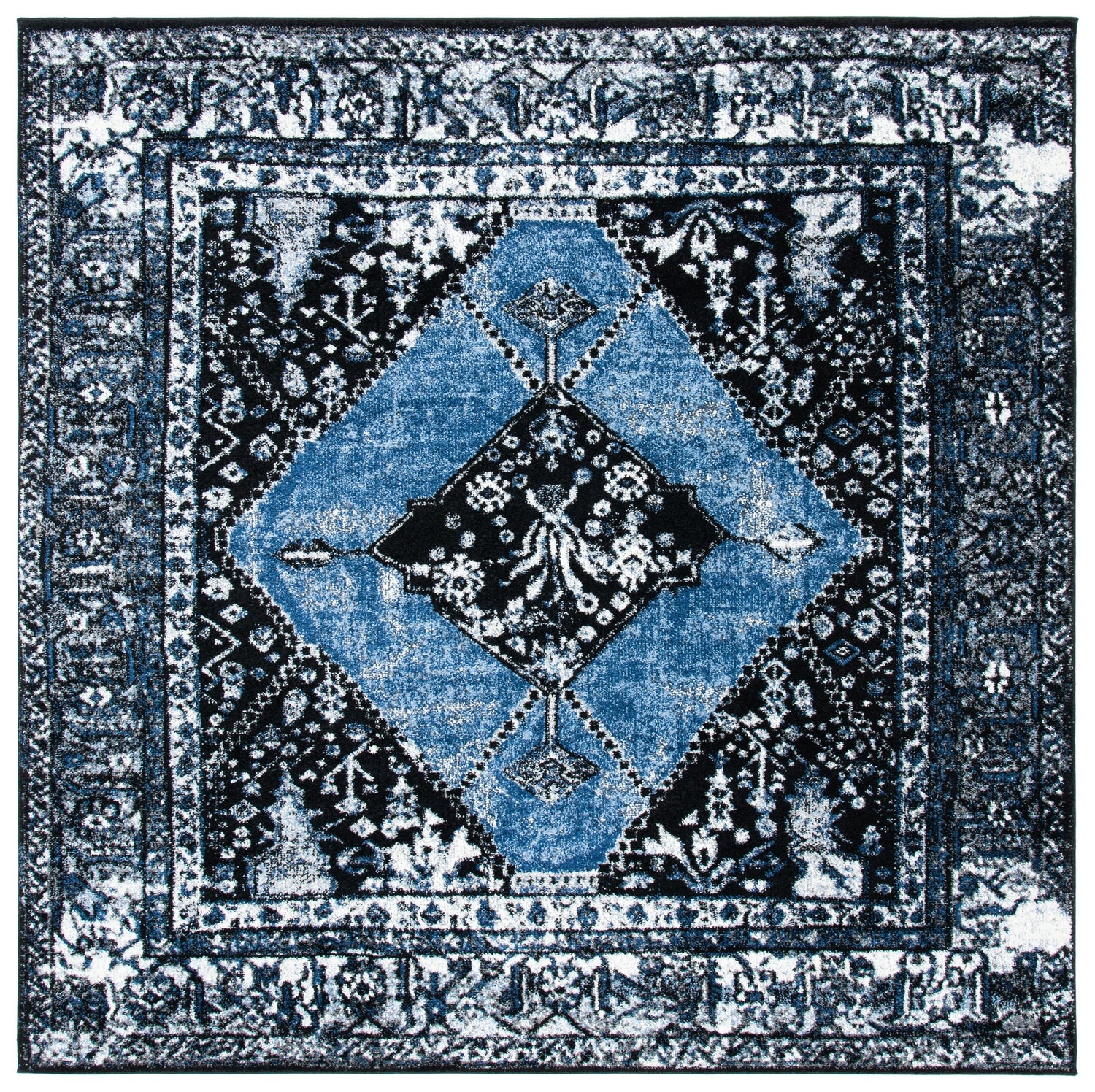 Safavieh Vintage Hamadan Vth217M Blue/Grey Rugs.