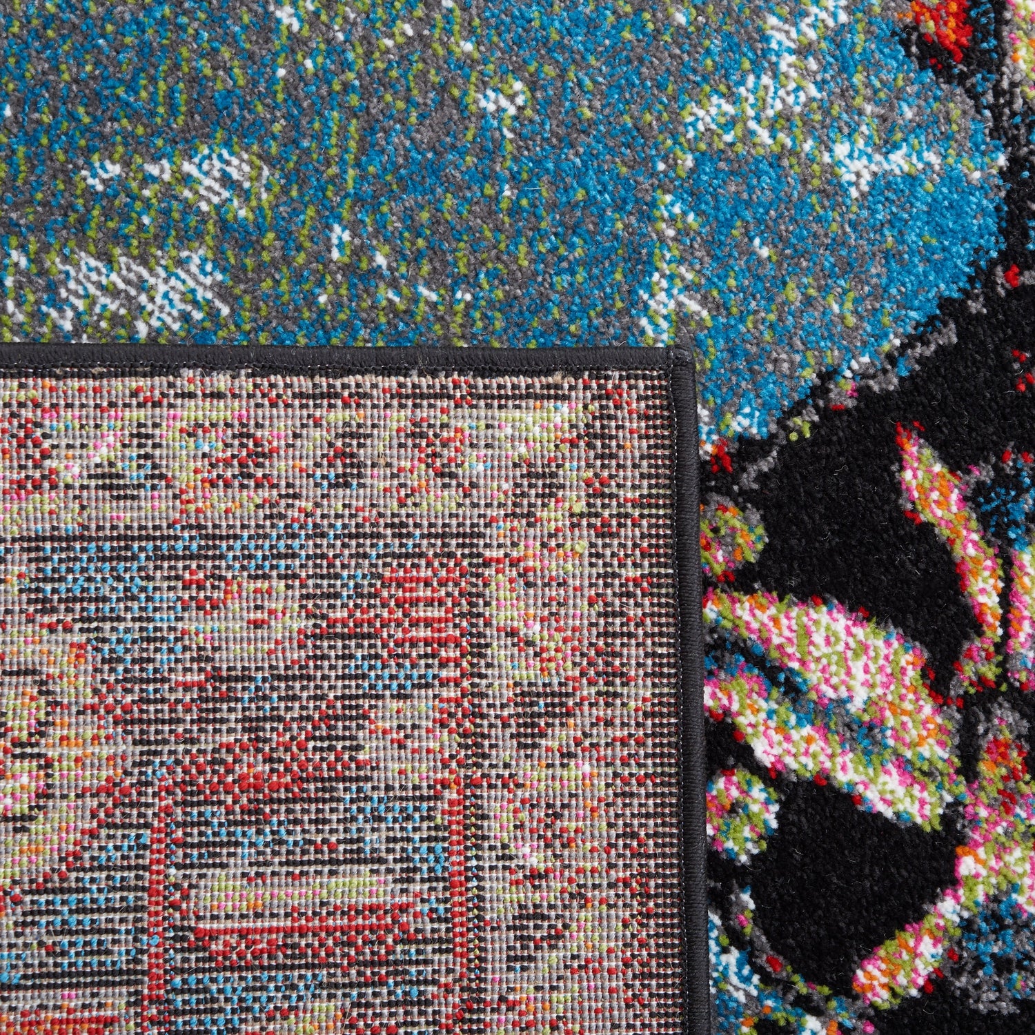 Safavieh Vintage Hamadan Vth217Q Red/Light Blue Rug.