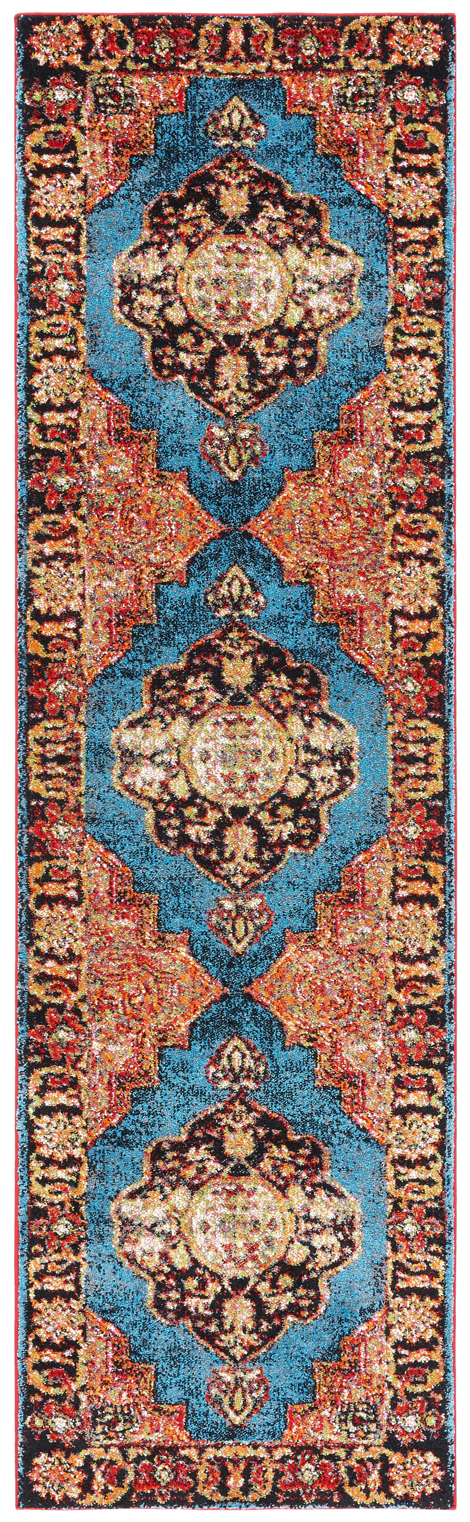 Safavieh Vintage Hamadan Vth219D Gold/Light Blue Rugs.