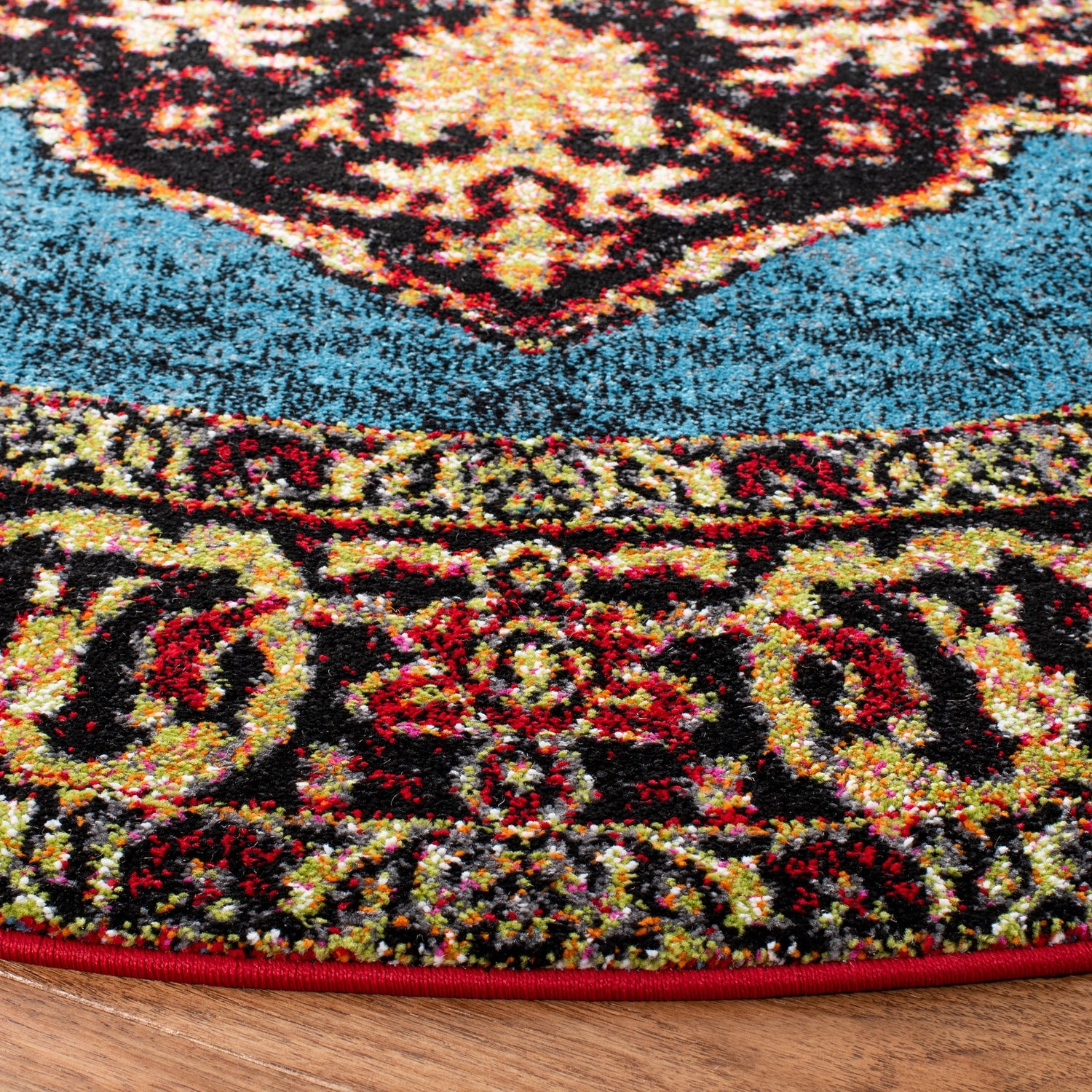 Safavieh Vintage Hamadan Vth219D Gold/Light Blue Rugs.