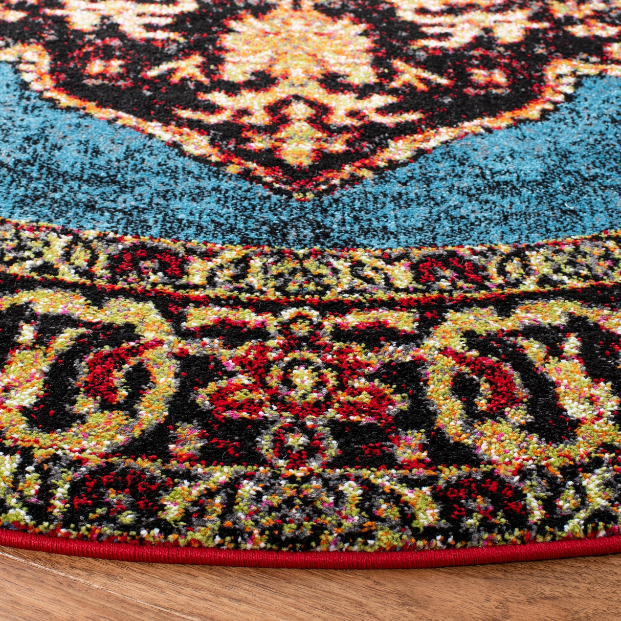 Safavieh Vintage Hamadan Vth219D Gold/Light Blue Rugs.
